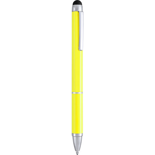 Kugelschreiber Pointer Lisden , gelb, Aluminium, 12,50cm (Breite), Bild 1