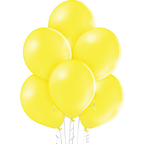 Luftballon 80-90cm Umfang , gelb, Naturlatex, 27,00cm x 29,00cm x 27,00cm (Länge x Höhe x Breite), Bild 2