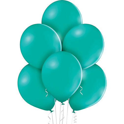 Luftballon 80-90cm Umfang , türkis, Naturlatex, 27,00cm x 29,00cm x 27,00cm (Länge x Höhe x Breite), Bild 2