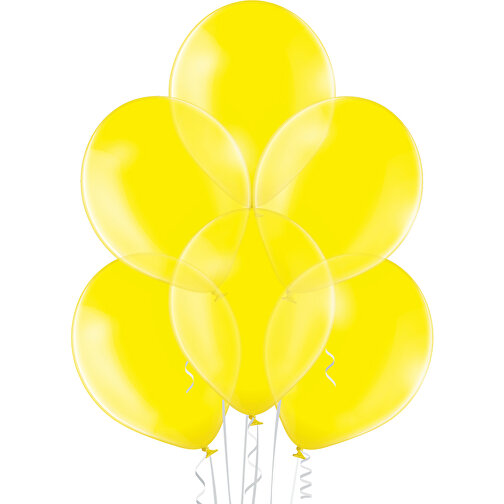 Luftballon 100-110cm Umfang , gelb, Naturlatex, 33,00cm x 36,00cm x 33,00cm (Länge x Höhe x Breite), Bild 2