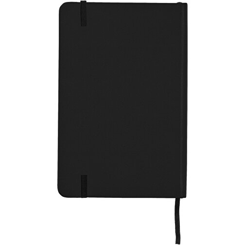 Classic A5 Hard Cover Notizbuch , schwarz, Karton, Lederimitat Papier, 21,30cm x 1,50cm x 14,50cm (Länge x Höhe x Breite), Bild 3