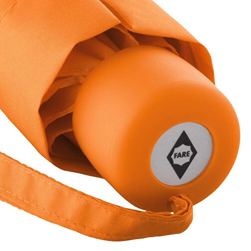 Alu-Mini-Taschenschirm , Fare, orange, Polyester- Pongee, , Bild 2
