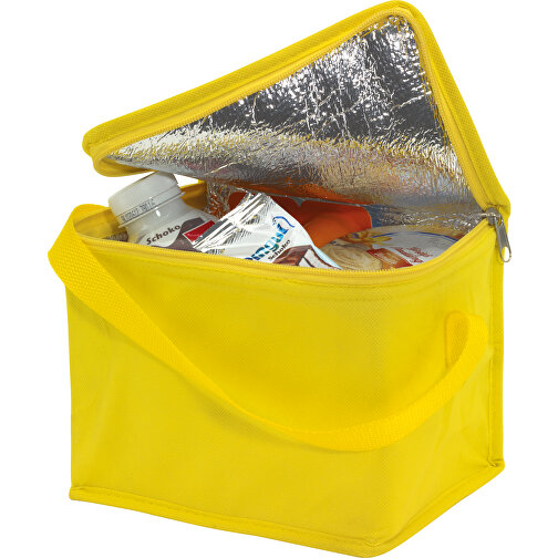 Kühltasche CELSIUS , gelb, Polypropylen, 20,50cm x 17,00cm x 13,50cm (Länge x Höhe x Breite), Bild 2