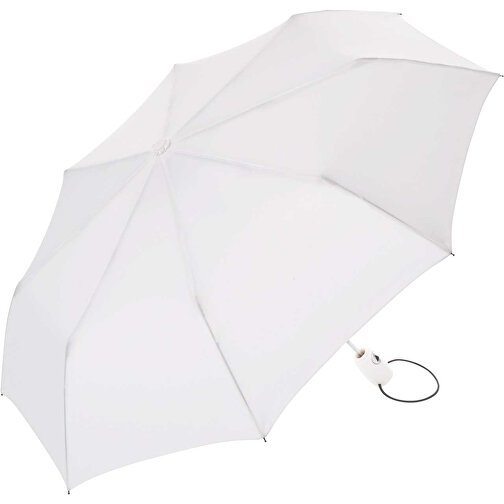 Mini-Taschenschirm FARE® AC , Fare, weiß, 100% Polyester-Pongee, , Bild 1