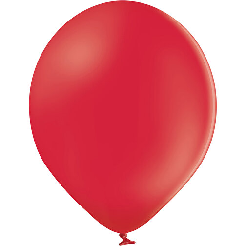 Standardluftballon , rot, Naturkautschuk, , Bild 1