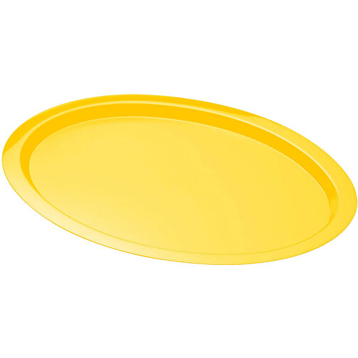 Tablett 'Bistro' , standard-gelb, Kunststoff, 31,90cm x 1,10cm x 24,40cm (Länge x Höhe x Breite), Bild 1