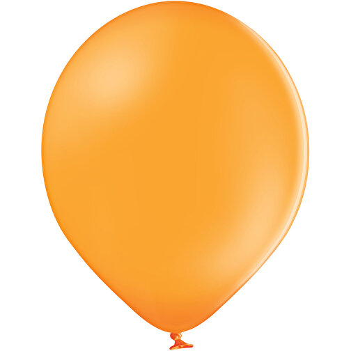 Standardluftballon Ohne Druck , orange, Naturkautschuk, , Bild 1