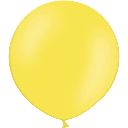 Riesenluftballon Ohne Druck , gelb, Naturkautschuk, , Bild 1