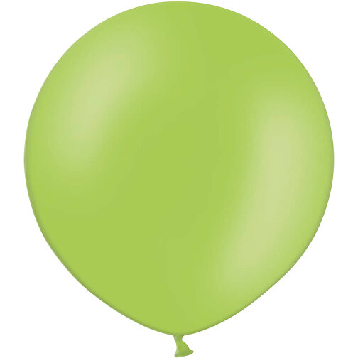 Riesenluftballon Ohne Druck , mittelgrün, Naturkautschuk, , Bild 1