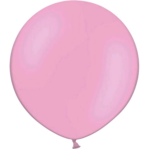 Riesenluftballon Ohne Druck , rosa, Naturkautschuk, , Bild 1