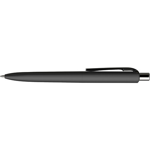Prodir DS8 PRR Push Kugelschreiber , Prodir, schwarz/silber poliert, Kunststoff/Metall, 14,10cm x 1,50cm (Länge x Breite), Bild 5