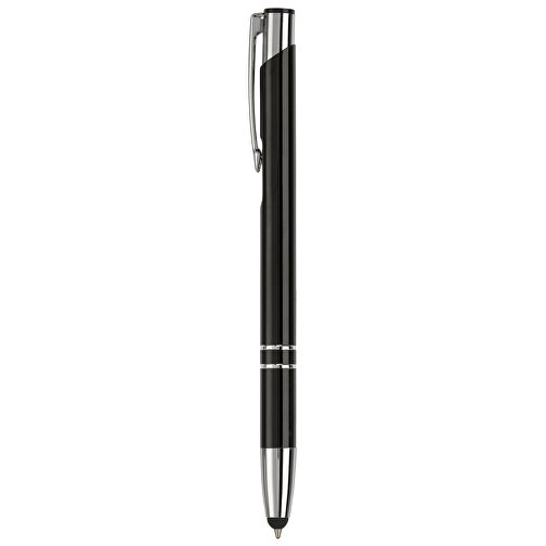 Kugelschreiber Alicante Stylus , schwarz, Aluminium, 13,40cm (Länge), Bild 4