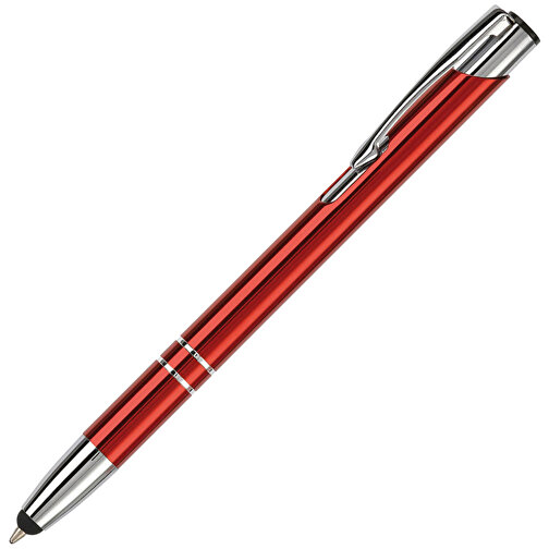 Kugelschreiber Alicante Stylus , dunkelrot, Aluminium, 13,40cm (Länge), Bild 2