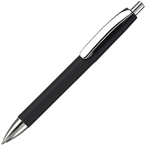 Kugelschreiber Texas Metallclip HC , schwarz, ABS & Metall, 14,70cm (Länge), Bild 2