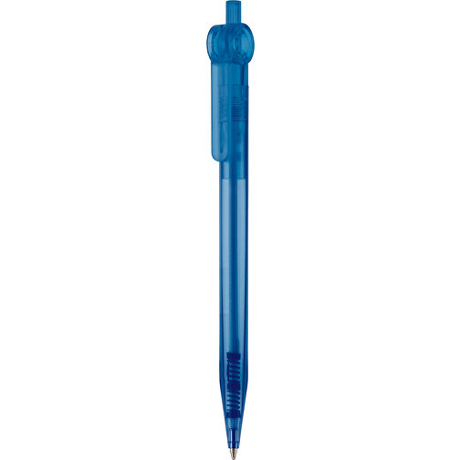 Kugelschreiber Futurepoint Transparent , transparent blau, ABS, 14,50cm (Länge), Bild 1