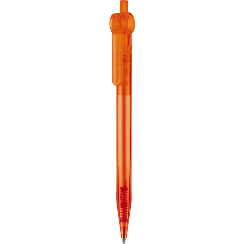 Kugelschreiber Futurepoint Transparent , transparent orange, ABS, 14,50cm (Länge), Bild 1