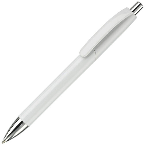 Kugelschreiber Texas Hardcolour , weiss, ABS & Metall, 14,70cm (Länge), Bild 2