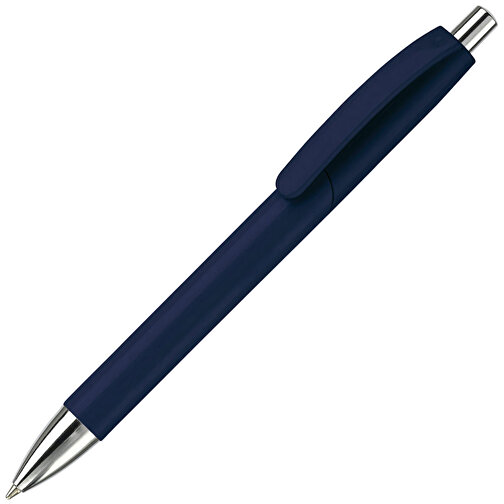 Kugelschreiber Texas Hardcolour , dunkelblau, ABS & Metall, 14,70cm (Länge), Bild 2
