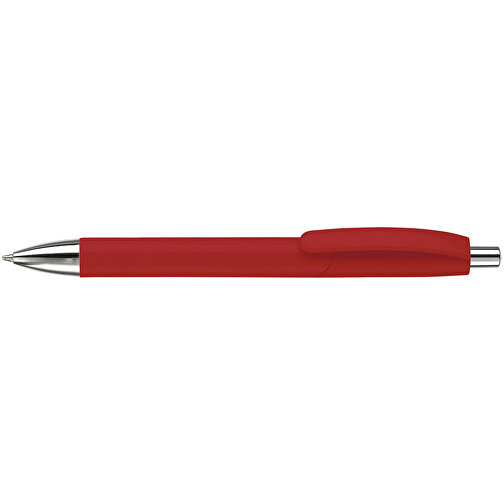 Kugelschreiber Texas Hardcolour , rot, ABS & Metall, 14,70cm (Länge), Bild 3