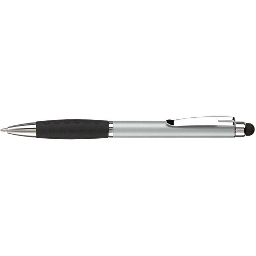Kugelschreiber Mercurius Mit Touch , silber, ABS & Metall, 13,70cm (Länge), Bild 3