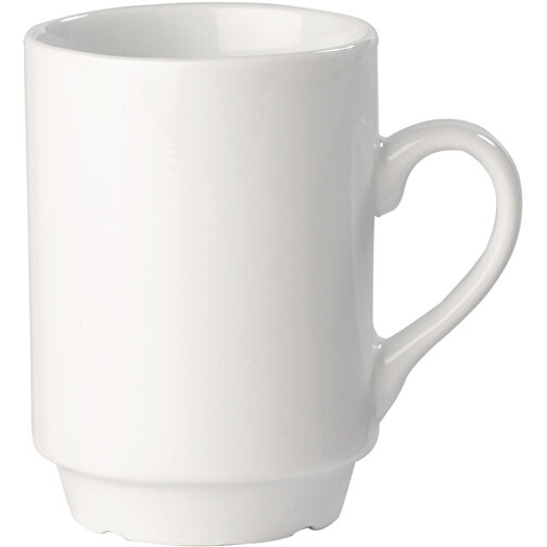 Tasse Luxemburg 200ml , weiß, Porcelain, 9,00cm (Höhe), Bild 1