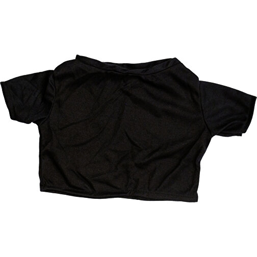 Mini-T-Shirt , schwarz, 100% Polyester, 22,50cm x 0,50cm x 40,00cm (Länge x Höhe x Breite), Bild 1