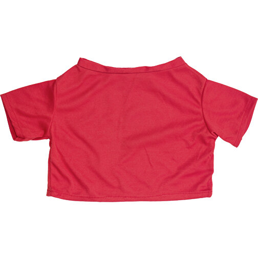 Mini-T-Shirt , rot, 100% Polyester, 22,50cm x 0,50cm x 40,00cm (Länge x Höhe x Breite), Bild 1