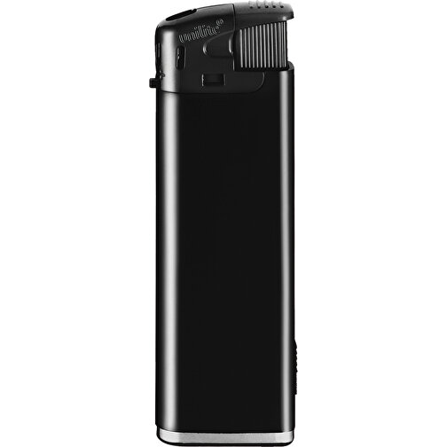 Unilite® U-507 LED 06 Elektronik-Feuerzeug , Unilite, schwarz, AS/ABS, 2,50cm x 8,20cm x 1,10cm (Länge x Höhe x Breite), Bild 1