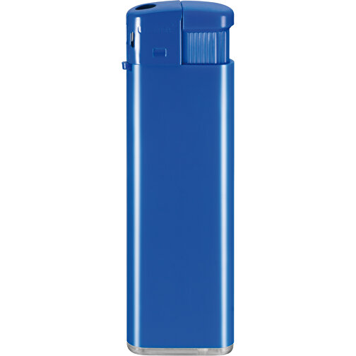 Unilite® U-59 03 Elektronik-Feuerzeug , Unilite, blau, AS/ABS, 2,40cm x 8,20cm x 0,90cm (Länge x Höhe x Breite), Bild 1