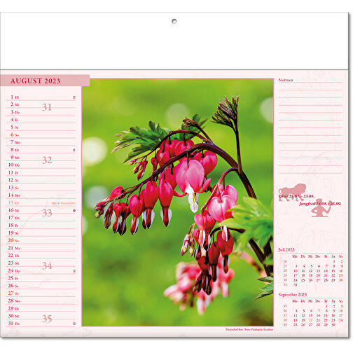 Bildkalender 'Blütenwelt' , Papier, 27,00cm x 30,00cm (Höhe x Breite), Bild 9