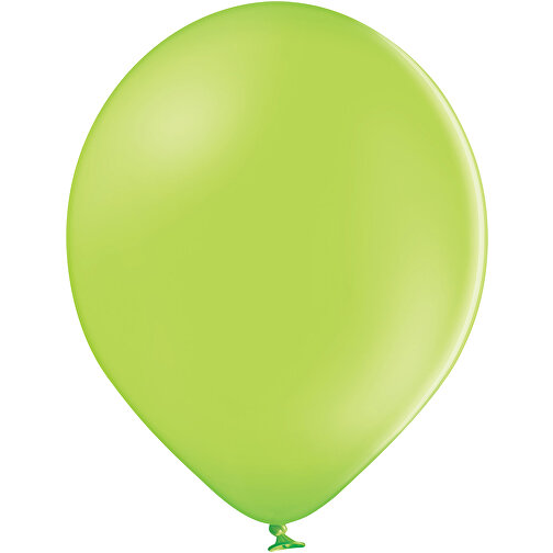 Standardluftballon Klein , apfelgrün, Naturkautschuk, , Bild 1