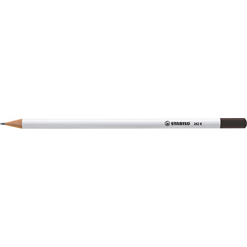STABILO crayon graphite blanc avec tête trempée, Image 1