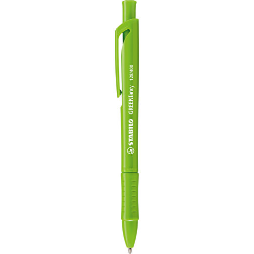 STABILO GREENfancy Kugelschreiber , Stabilo, grün, Bio-Plastik, 14,50cm x 1,40cm x 1,20cm (Länge x Höhe x Breite), Bild 1
