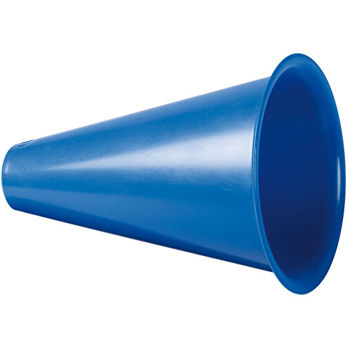Megaphon 'Fan Horn' , standard-blau PP, Kunststoff, 20,50cm (Höhe), Bild 1