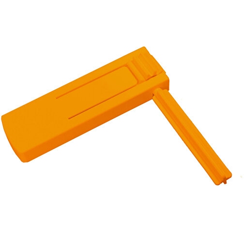 Ratsche 'Supreme' , standard-orange, Kunststoff, 15,00cm x 3,10cm x 15,00cm (Länge x Höhe x Breite), Bild 1