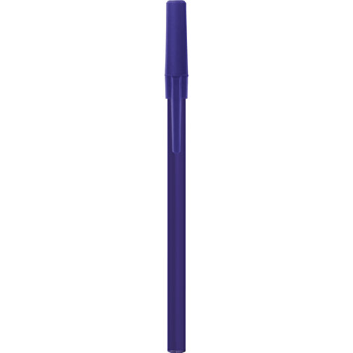BIC® Round Stic® Kugelschreiber , BiC, marineblau, Kunststoff, 1,20cm x 15,00cm (Länge x Breite), Bild 1