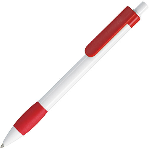 Kugelschreiber DIVA , Ritter-Pen, signalrot, ABS-Kunststoff, 13,60cm (Länge), Bild 2