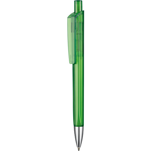 Kugelschreiber TRI-STAR TRANSPARENT , Ritter-Pen, gras-grün, ABS-Kunststoff, 14,00cm (Länge), Bild 1