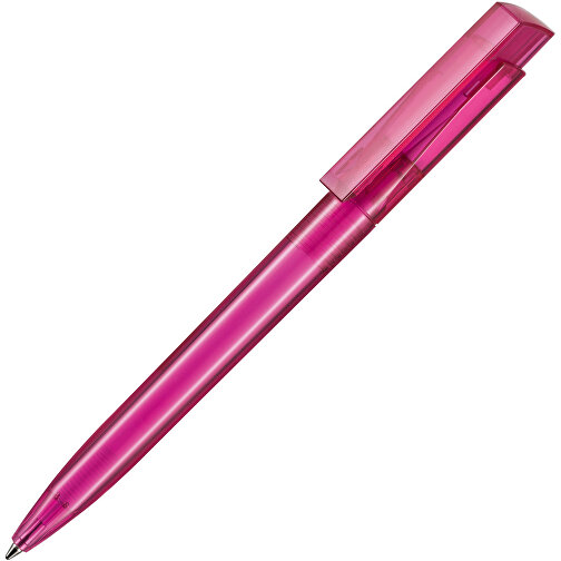Kugelschreiber FRESH TRANSPARENT , Ritter-Pen, magenta, ABS-Kunststoff, 14,50cm (Länge), Bild 2