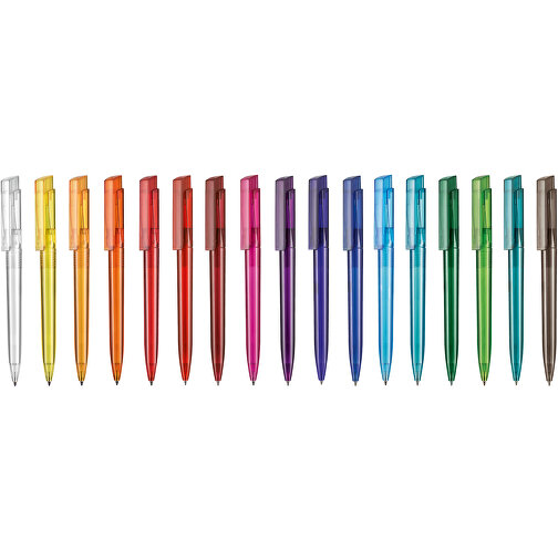 Kugelschreiber FRESH TRANSPARENT , Ritter-Pen, karibikblau, ABS-Kunststoff, 14,50cm (Länge), Bild 4