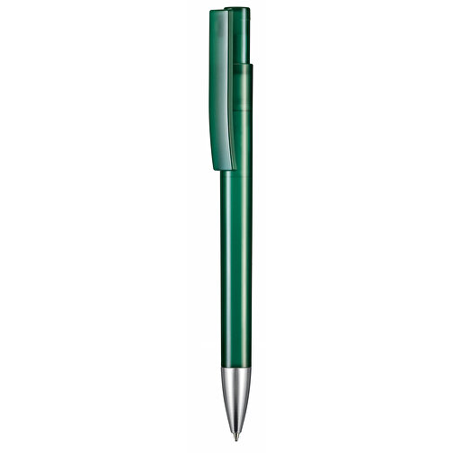 Kugelschreiber STRATOS TRANSPARENT , Ritter-Pen, limonen-grün, ABS-Kunststoff, 14,50cm (Länge), Bild 1