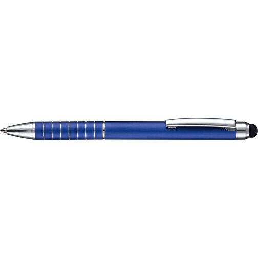 Kugelschreiber TOUCHPEN , Ritter-Pen, blau, Aluminium, 12,60cm (Länge), Bild 3