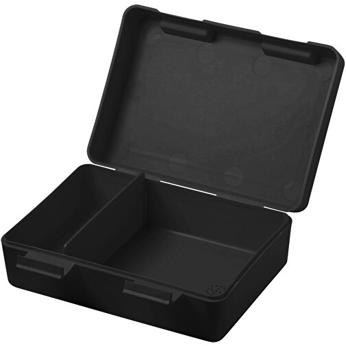 Vorratsdose 'Dinner-Box-Plus' , schwarz, Kunststoff, 18,00cm x 6,50cm x 13,00cm (Länge x Höhe x Breite), Bild 1