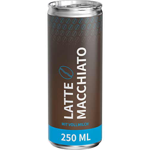 Latte Macchiato, Eco Label , Aluminium, Papier, 5,30cm x 13,50cm x 5,30cm (Länge x Höhe x Breite), Bild 1