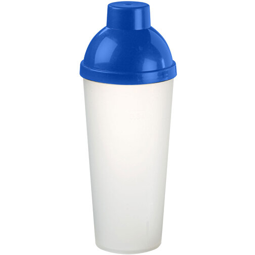 Shaker 'Lagoon' 0,5 L , transparent-milchig/blau, Kunststoff, 22,00cm (Höhe), Bild 1