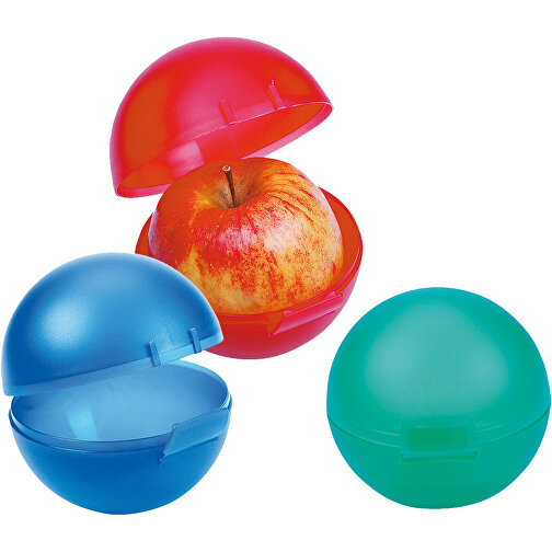 Vorratsdose 'Apfel-Box' , trend-blau PP, Kunststoff, , Bild 2