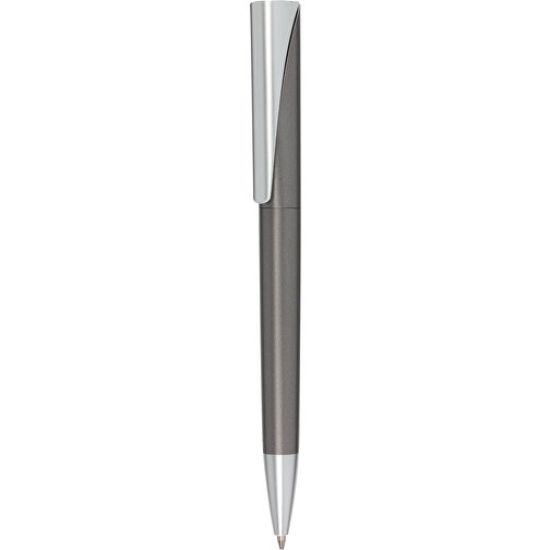 Kugelschreiber WEDGE , anthrazit, Kunststoff, 14,20cm (Länge), Bild 1