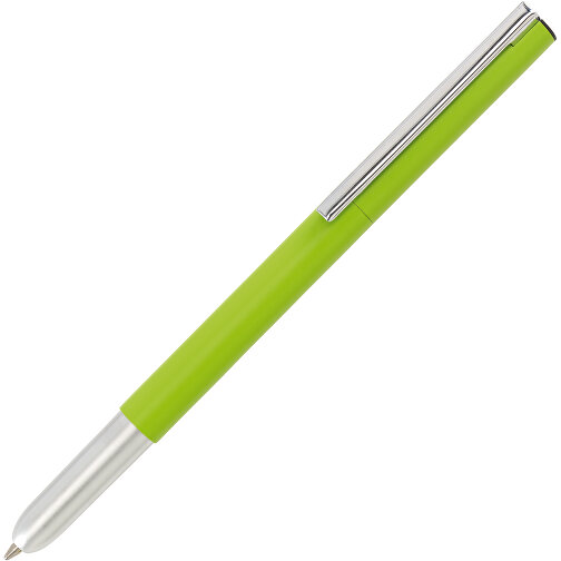 Kugelschreiber ELEGANT TOUCH , grün, Messing, 14,80cm (Länge), Bild 5