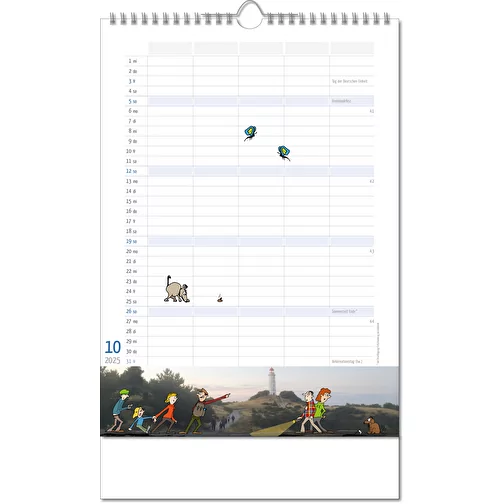 Calendrier 'Family Planner' au format 24 x 38,5 cm, avec reliure Wire-O, Image 11
