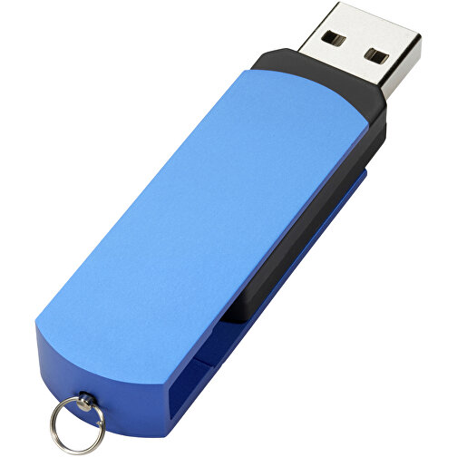 USB-Stick COVER 3.0 16GB , Promo Effects MB , blau MB , 16 GB , Kunststoff/Aluminium MB , 10 - 45 MB/s MB , 5,40cm x 0,85cm x 1,70cm (Länge x Höhe x Breite), Bild 3